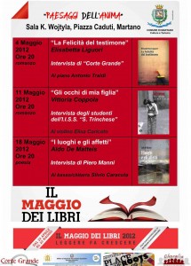 parte l'iniziativa del Maggio dei libri a Martano