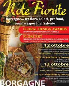 note fiorite a Borgagne