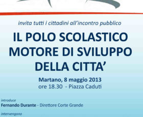 Martano: il polo scolastico come motore di sviluppo della città