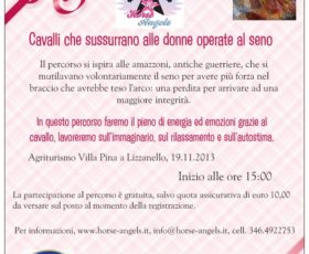 Lizzanello: “Amazzoni nel Cuore” in Puglia con Horse Angels