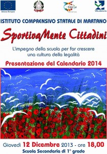 giovedì si presenta il calendario "sportivamente cittadini"