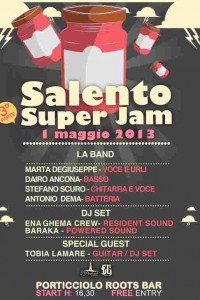 Ritorna la Salento Super JAm al Porticciolo di Sant'Andrea in occasione del 1 maggio