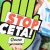 CETA: migliaia di agricoltori in piazza Montecitorio a Roma